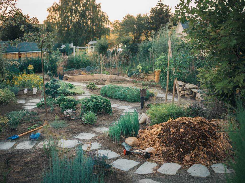 « Compost et permaculture : comment intégrer ces deux pratiques pour un jardin autosuffisant »