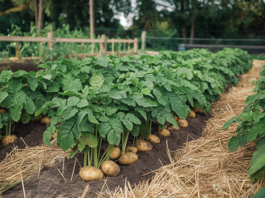 Pommes de terre cultivées dans du compost : méthode naturelle et rendement optimal